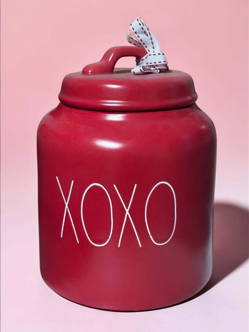 Rae Dunn XOXO Canister